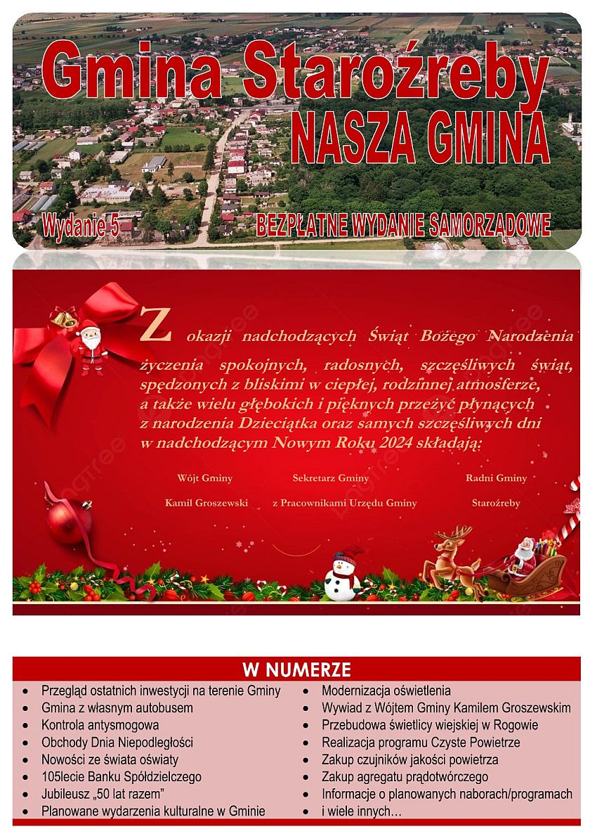 Gminna Gazetka Staroźreby - Grudzień 2023