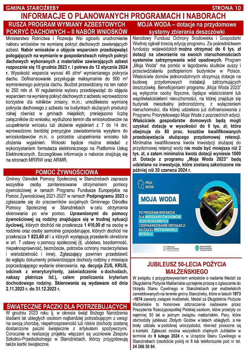 Gminna Gazetka Staroźreby - Grudzień 2023