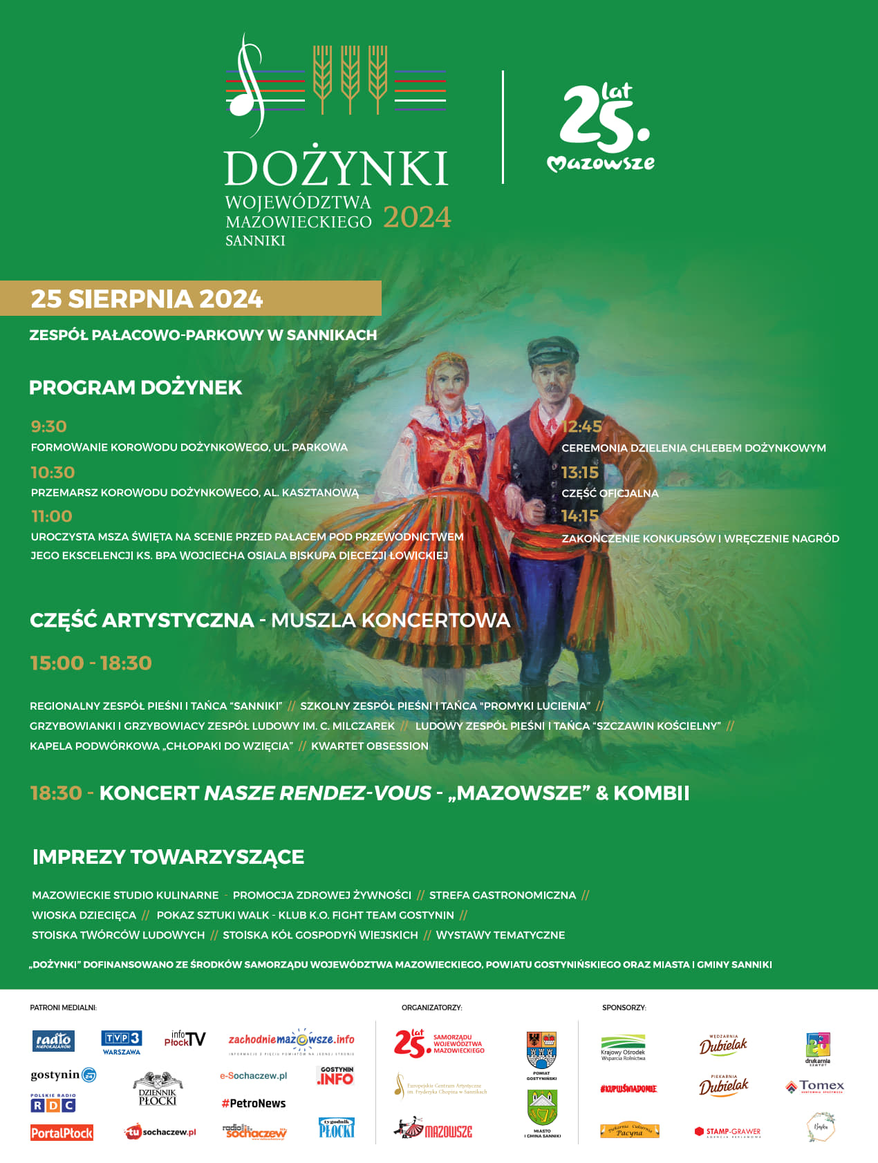 Dożynnki 2024 Sanniki