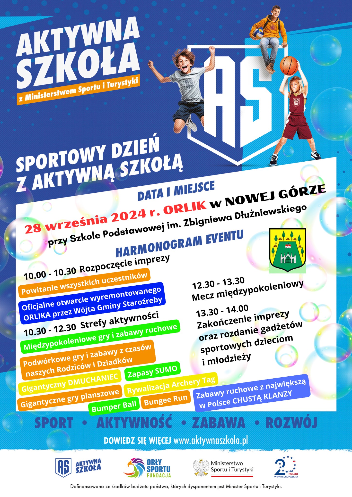 Sportowy dzień z Aktywną Szkołą