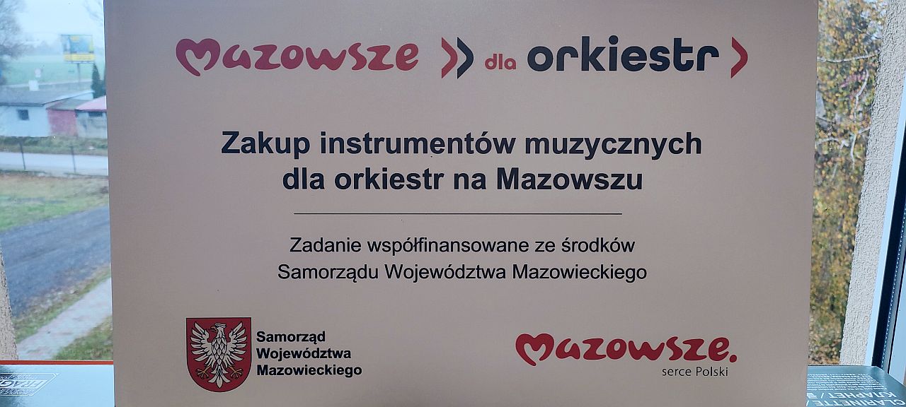 Nowe instrumenty muzyczne dla Gminnej Orkiestry Dętej w Staroźrebach