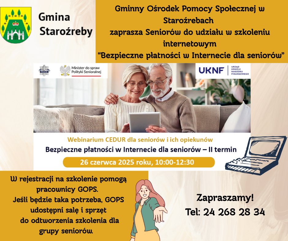 ezpieczne płatności w Internecie dla seniorów