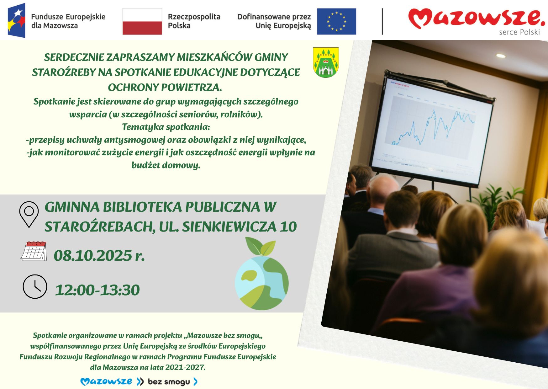 Spotkania poświęcone ochronie powietrza