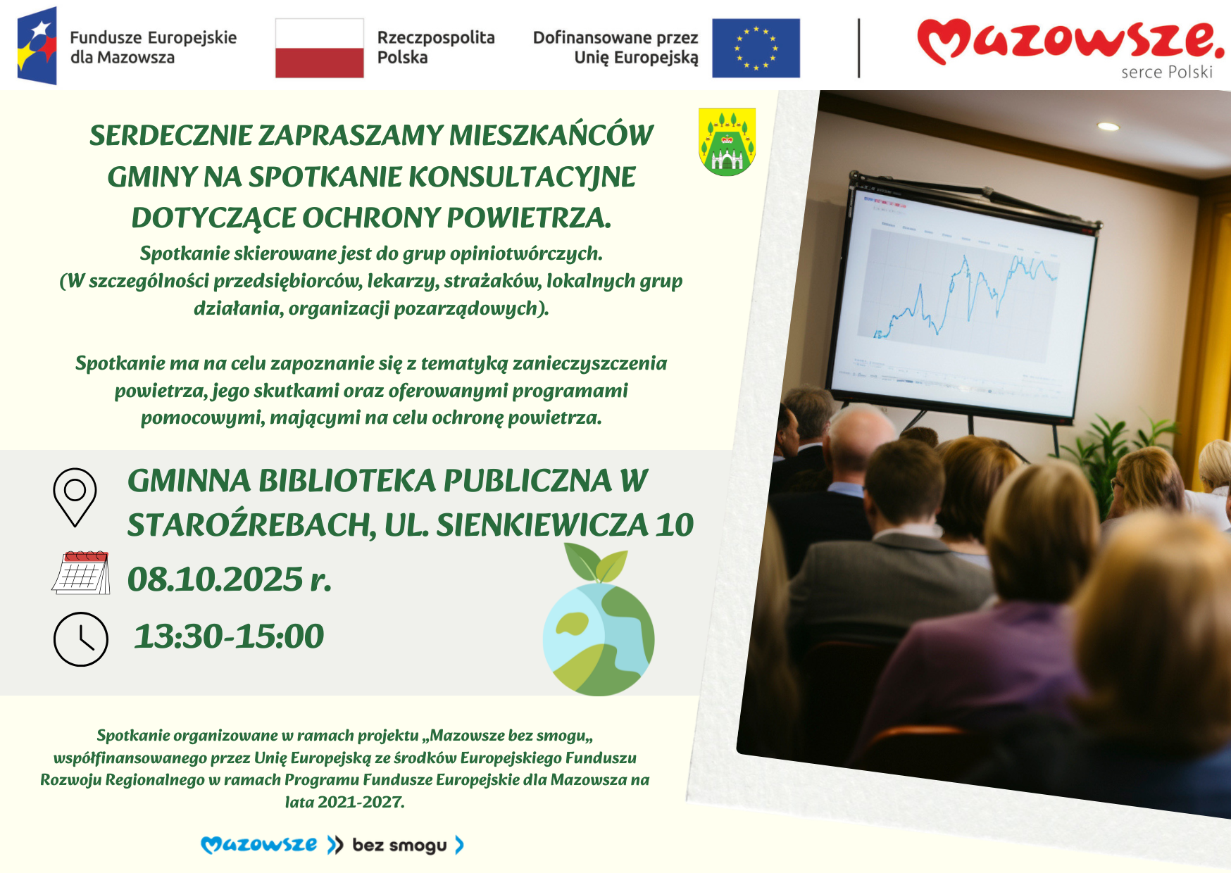 Spotkania poświęcone ochronie powietrza